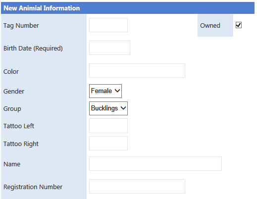 Date Entry